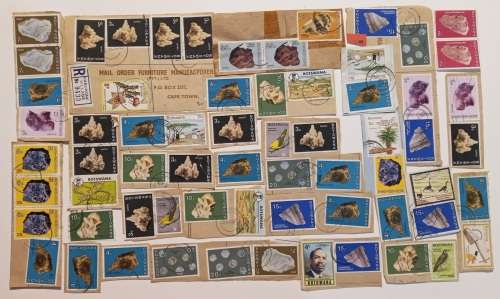 pack of Botswana stamps