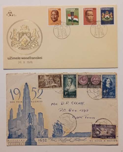 24x South African First day covers