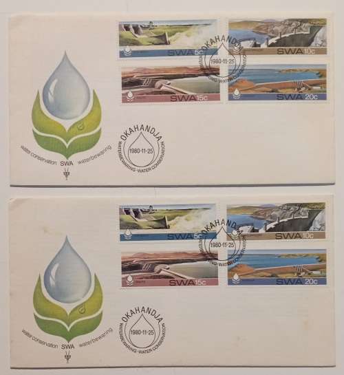 17x South West Africa First Day covers