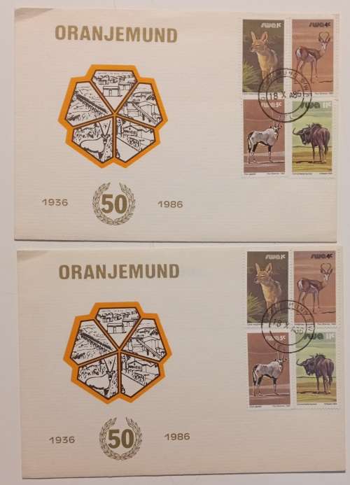 17x South West Africa First Day covers