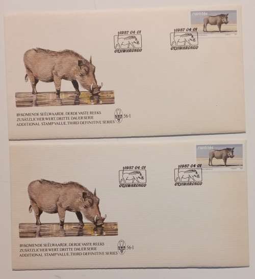 17x South West Africa First Day covers