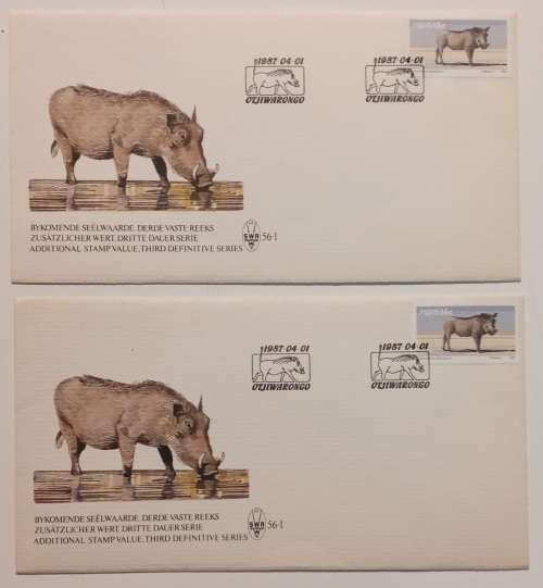 17x South West Africa First Day covers