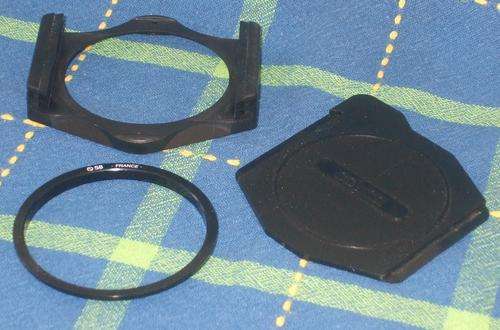 Cokin series A filter adapter with 58mm ring and lens protector