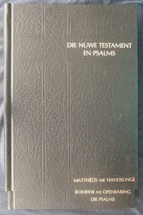 Die Nuwe Testament en Psalms 1953 Uitgawe - in 2 volumes (hard Cover)