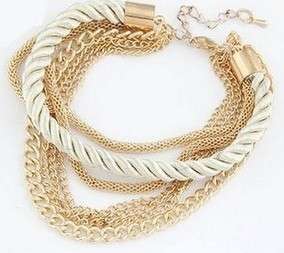 METAL CHAIN ROPE LADIES BRACELET