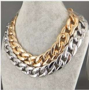 COURSE SILVER PLATED NECKLACE