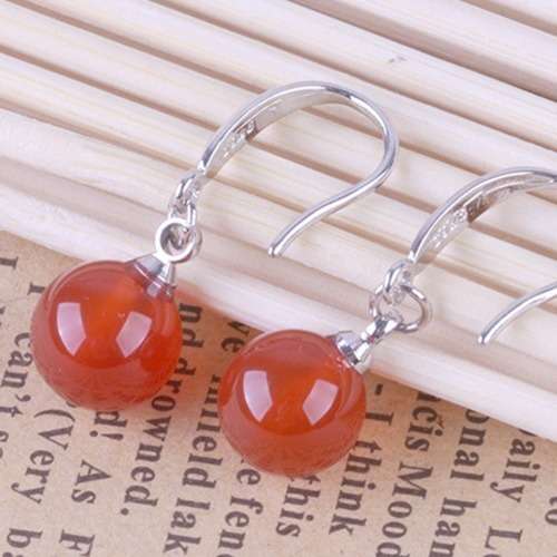 AGATE DROP EARRINGS