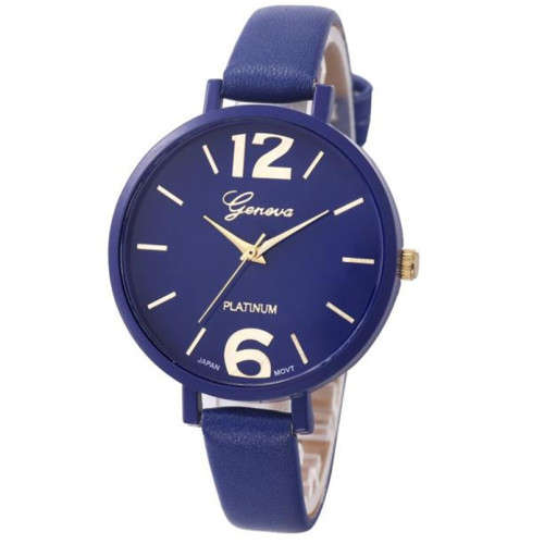WOMAN WATCH GENOVA FAUX LEATHER BLUE
