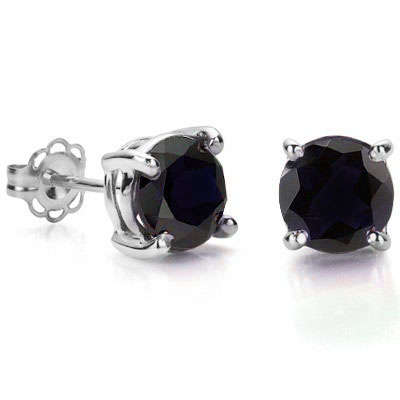 6MM STERLING SILVER CRYSTAL STUD EAR RINGS