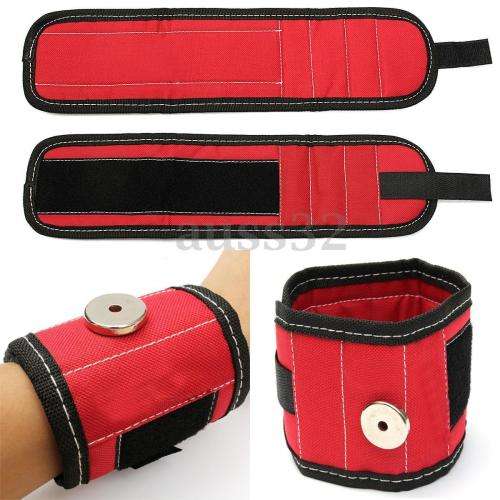 Magnetic Wristband For Construction Work, Wood Work, Auto Repair etc