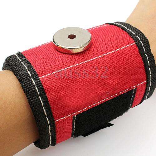 Magnetic Wristband For Construction Work, Wood Work, Auto Repair etc