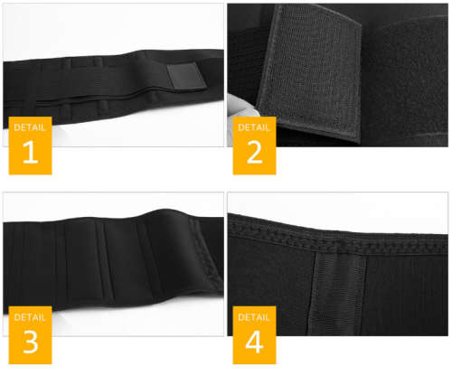 Unicoo Instant Slim Body Shaper and Waist Trainer Belt - Black