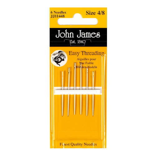 John James Hand Sewing Easy Threading Needles
