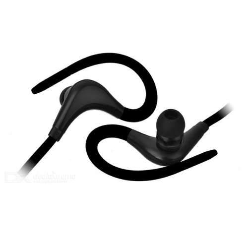 HOOK Stereo Ear-hook Bluetooth Sports Earphone - Black