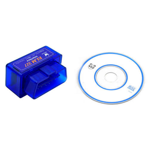 Oldshark Mini ELM327 Bluetooth OBD2 V2.1 Car Diagnostic Tool - Blue