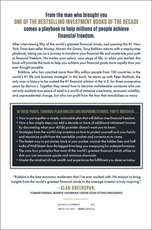 Tony Robbins - UNSHAKEABLE - Your Financial Freedom Playbook [PDF/ EPUB / MOBI] [FREE DELIVERY]