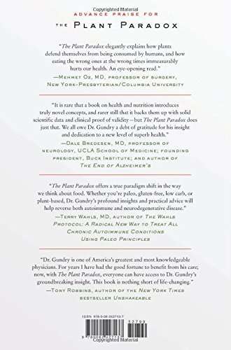 Steven Gundry_The Plant Paradox: Hidden Dangers in "HEALTHY" Foods Causing Disease+Weight Gain [PDF]