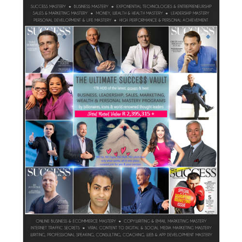 THE Ultimate meta-SUCCESS Vault +1TB HDD [Peter Diamandis,Jay Abraham,Robin Sharma,Brendon Burchard]