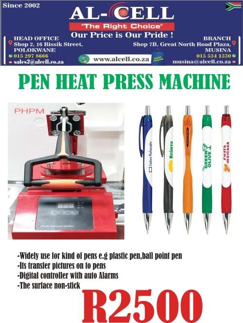 Pen Heat Press Machine
