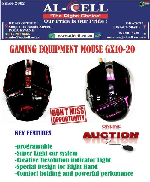 " Grab A Deal " Brand  New 2400 dpi Backlit Gaming Mouse