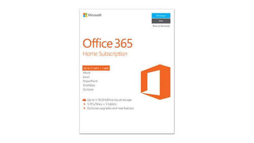 MICROSOFT OFFICE 365 HOME SUBSCRIPTION