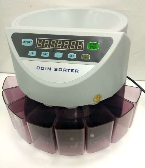 ELECTRONIC COIN SORTER