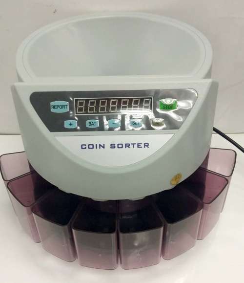 ELECTRONIC COIN SORTER