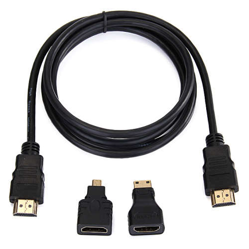 HDMI MINI,MICRO,HDMI 3 IN 1 CABLE