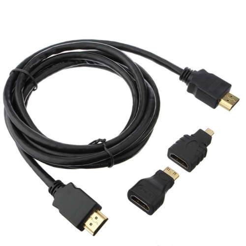 HDMI MINI,MICRO,HDMI 3 IN 1 CABLE