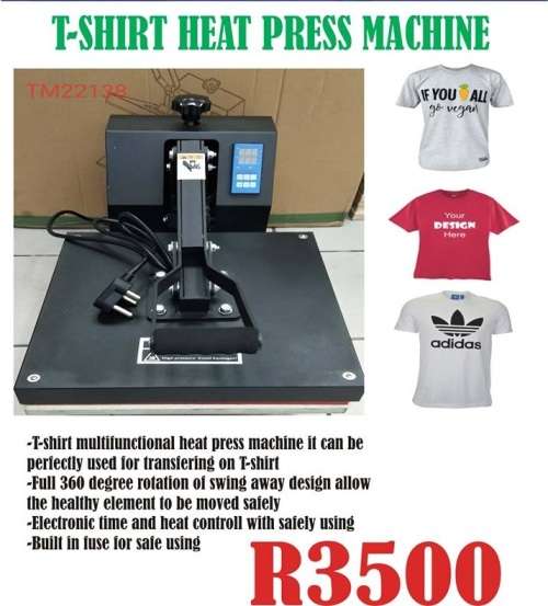 T-SHIRT HEAT PRESS MACHINE