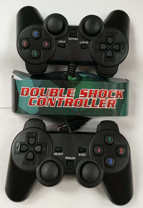 USB Double Shock Joystick Controller