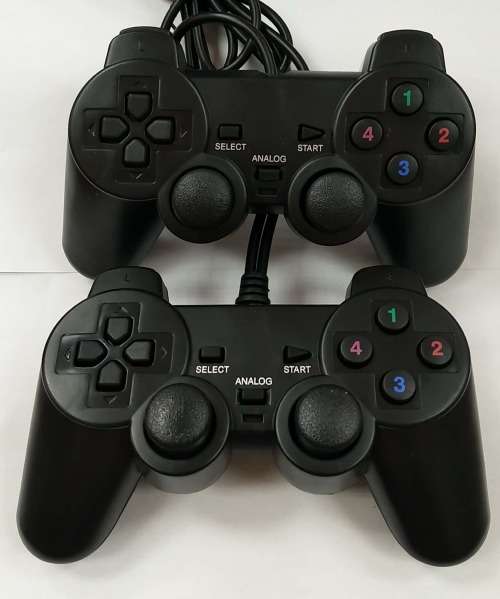 USB Double Shock Joystick Controller