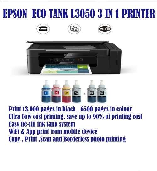 Epson Eco Tank L3050 3 In 1 Printer