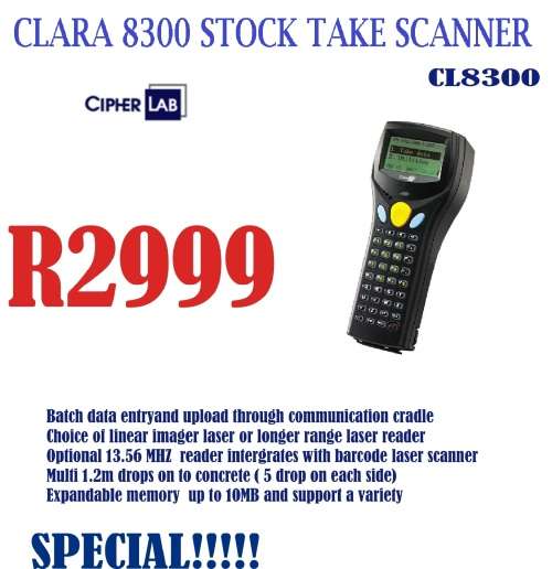 Demo Clara Stock Taker Scanner