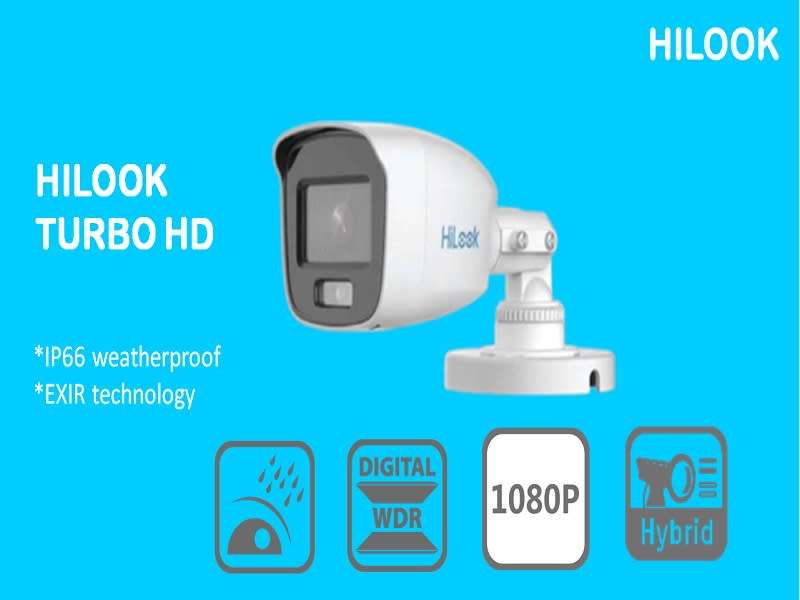 Hilook 1080P 2MP 2.8MM Smart Hybrid Light Bullet Camera