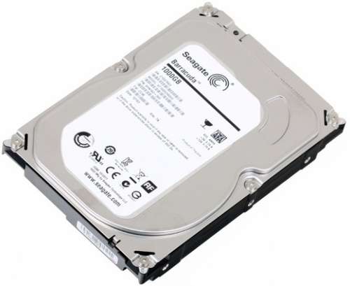 Seagate Barracuda 1TB 3.5" Hard Disk Drive