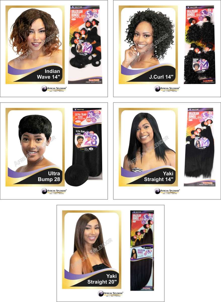 Synthetic Brazilian Bundle 5 Bundles Set