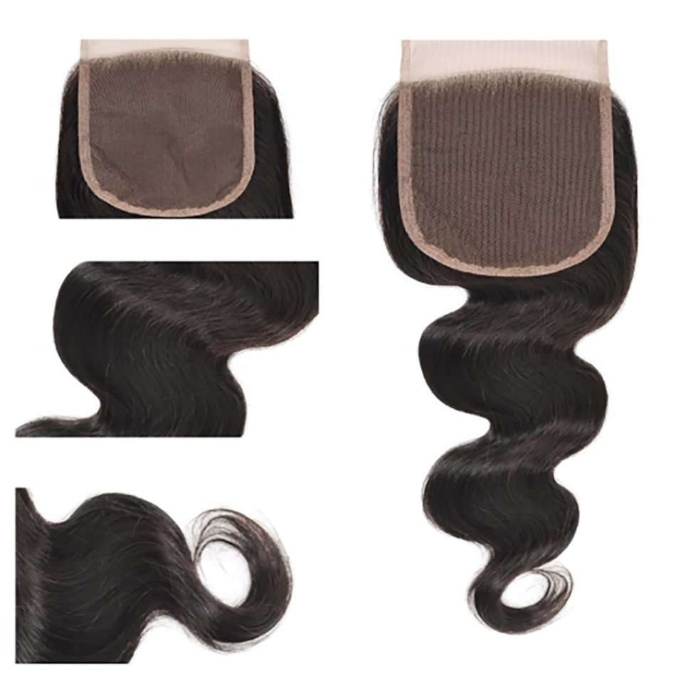 11A Virgin Remy Peruvian Human Hair Handmade 4''x4'' Lace Closure 8''-16''