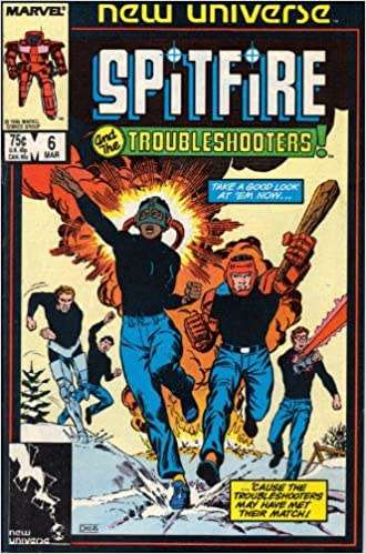 Spitfire #6. Marvel comics
