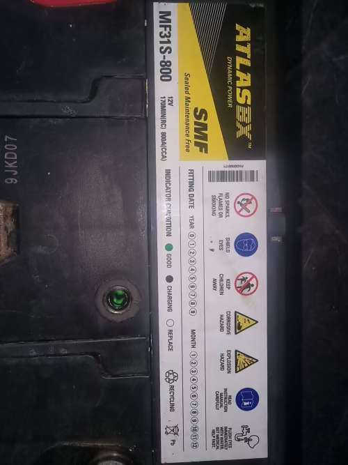 Atlas bx mf31s-800 100ah battery