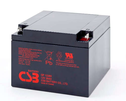 CSB 12V 26aH UPS batteries