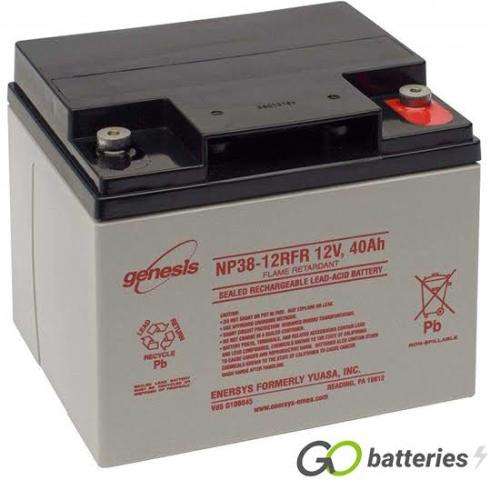 Genisis NP38-12RFR 12V. 40Ah ups batteries