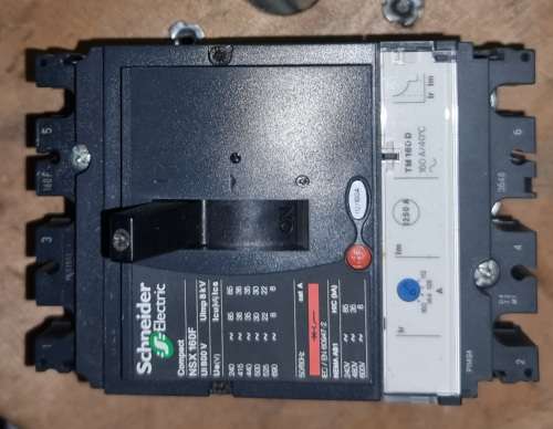 Schneider 36KA 160A MCCB