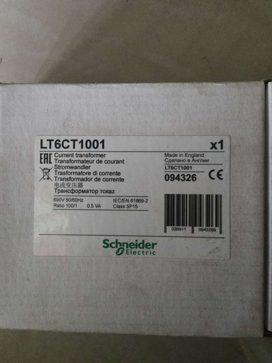 Schneider LT6CT1001 CTs