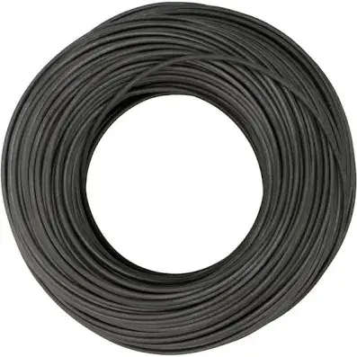 2.5mm² black panel wire