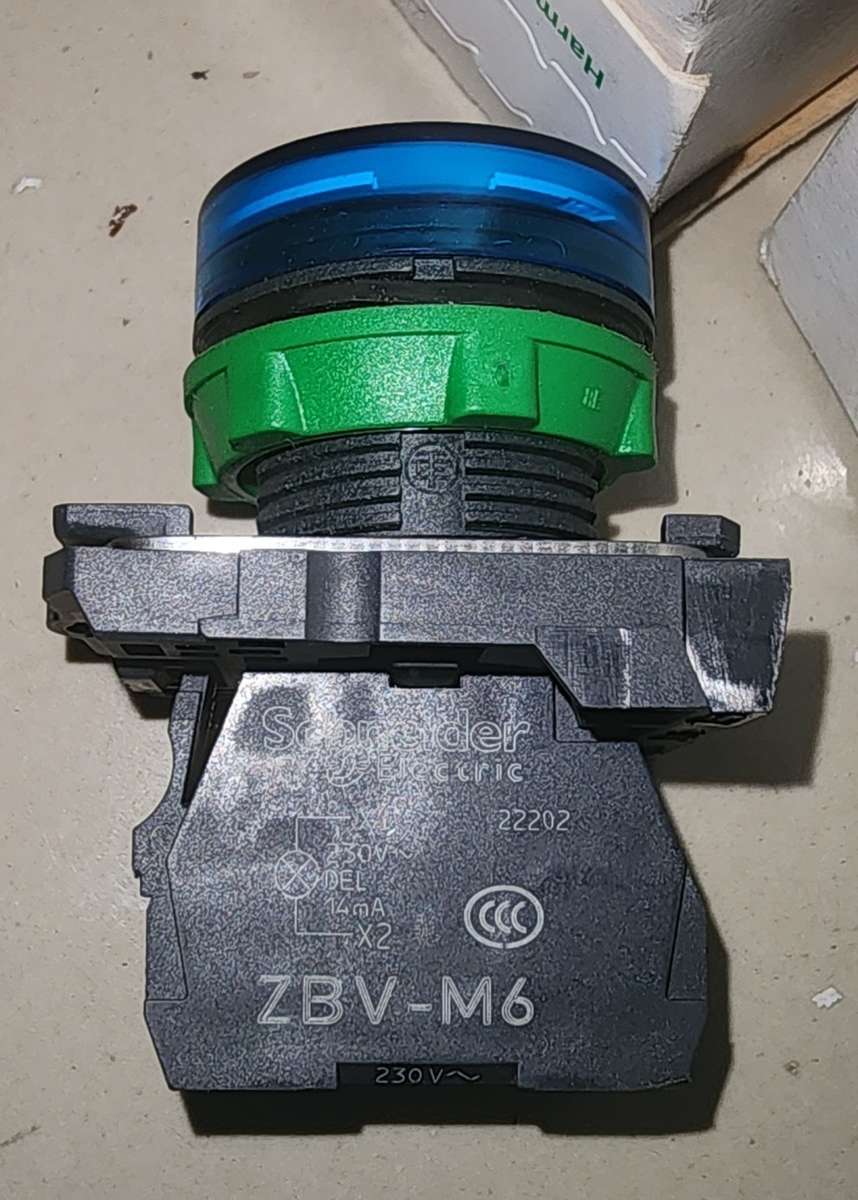 Schneider blue panel lights