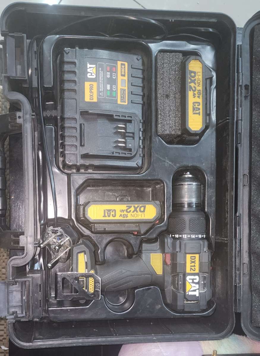 Cat DX12 Cordless drilling mc