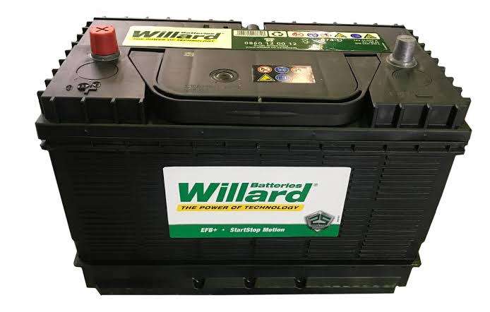 Willard 674-C battery