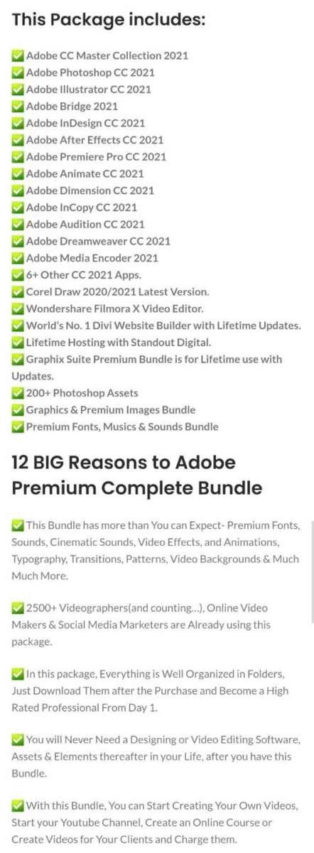 Adobe Master 2021 Complete Bundle
