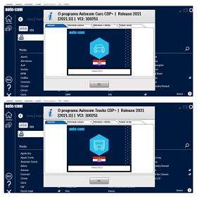 2021 DELPHI SILVER VCI WITH 8 PC CAR CABLE SET AND 8 PC TRUCK CABLE SET